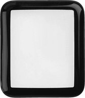 MF Watch Series (42Mm) 6D Zwart Screenprotector - Tempered Glass - Beschermglas - Gehard Glas - Screen Protector Glas 2 stuks