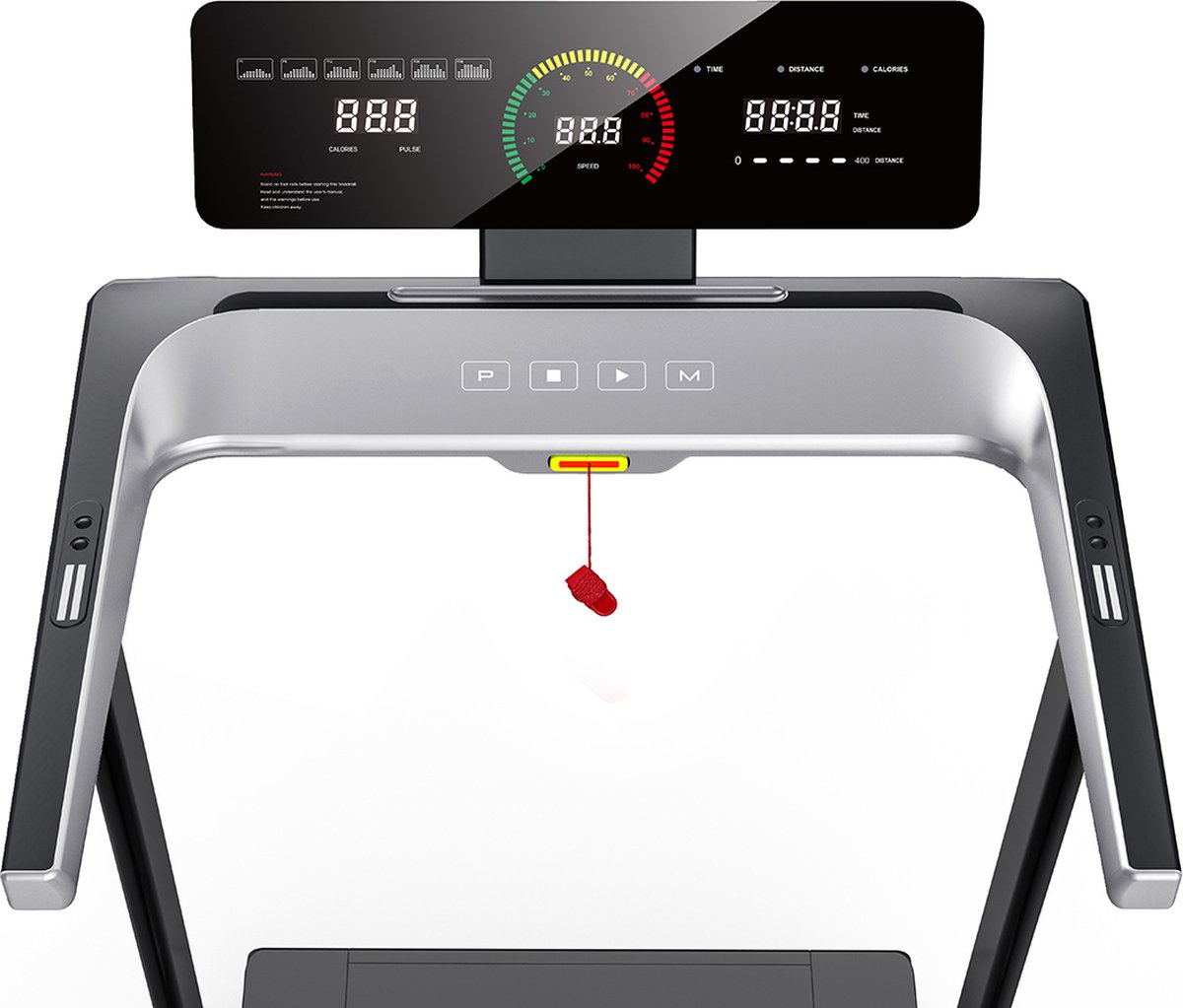Afbeelding 3 van Senz Sports - M1500 - Loopband - 36 Trainingsprogramma's - 3 Hellingshoek niveaus - Tot 16 km/h