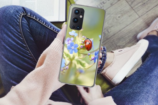 OnePlus 9 Pro - Coccinelle - Bloem - Printemps - Siliconen