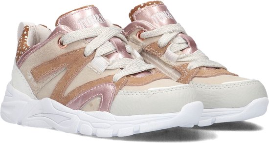 Ton & Ton Signy Lage sneakers - Meisjes - Beige - Maat 32