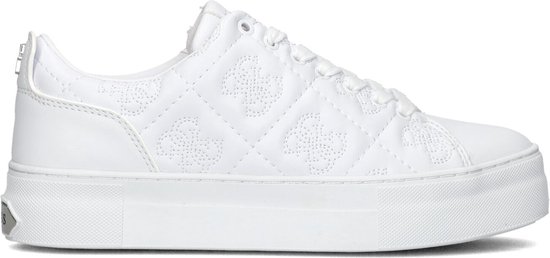 Guess Gianele Lage sneakers - Leren Sneaker - Dames - Wit - Maat 36