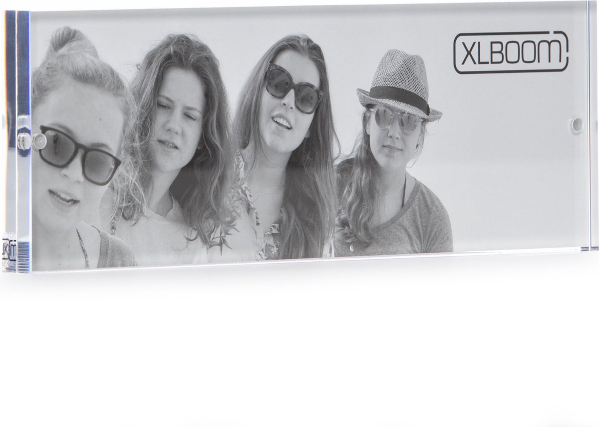 XLBoom Acrylic Magnetic Fotolijst - Transparant - Acryl - Fotoformaat 10x28cm