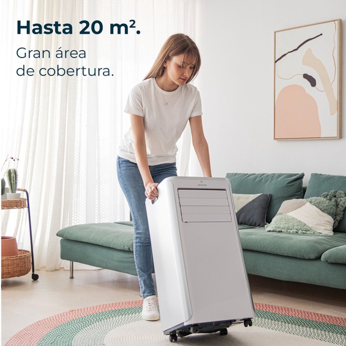 Afbeelding 3 van Cecotec 08173 mobiele airconditioner 65 dB 1010 W Grijs