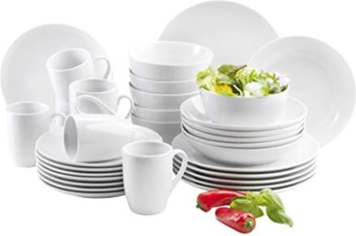 Serviesset 30 Delig - Serviesset 6 Persoons - Bordenset 6 Persoons - Servies 6 Personen
