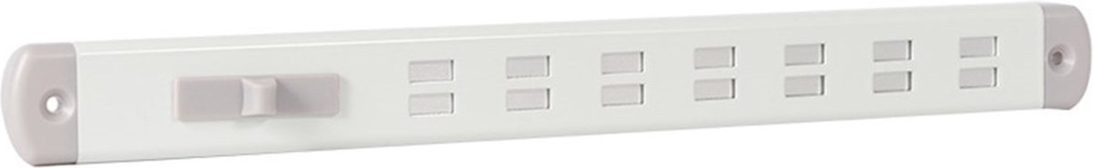 Nedco BV Bold Line schuifrooster 300x30mm aluminium wit