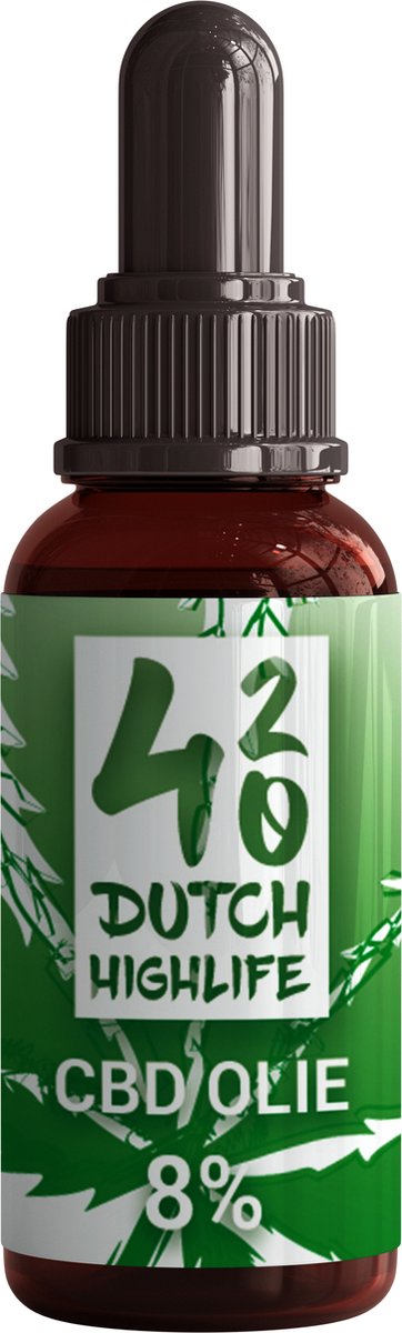 Goedkoopste CBD Olie Full Spectrum | 8 | 10 ml | Hennep olie | Cannabis olie medicinaal | Cannabidiol | | 420DutchHighlife | Natuurlijk Supplement | Wiet olie | Hennepolie | Olie van Cannabisplant | Natuurlijk Extract | Cannabis Supplement | Bio | Vegan