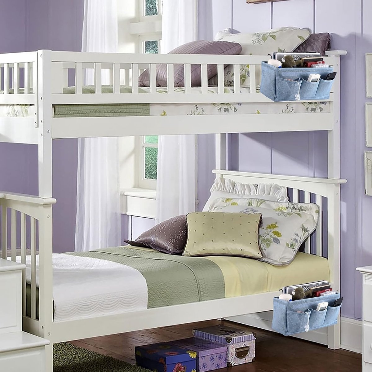 Lntyq Organiseur De Rangement De Chevet, Organiseur Suspendu, étagère