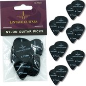 12 Stuks Plectrum Set - 0.71 Plectrum - Nylon Guitar Picks - Lintage Guitars®