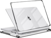 Supcase, Volledige hoes voor MacBook Pro 14 2023, 2022 en 2021 Schokbestendig, Doorzichtig zwart