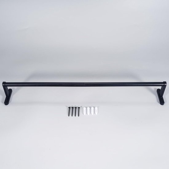 SUS304 RVS Handdoekstang Zwart Handdoekrek Wandmontage Handdoekstang Handdoekstang voor Badkamer, Mat Zwart (Size : 60CM) Interesting SUS304 RVS Handdoekstang Zwart Handdoekrek Wandmontage Handdoekstang Handdoekstang voor Badkamer, Mat Zwart (Size : 60CM) Interesting