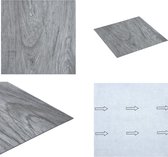 vidaXL Vloerplanken zelfklevend 5-11 m² PVC lichtgrijs - Vloerplank - Vloerplanken - Vloertegel - Vloertegels
