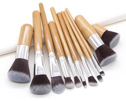 11 Stuks - Make Up Kwasten Set - Make Up Brush - Set van 11 make-up kwaste - Kwasten Set - Foundation Kwast - Oogschaduw - Poeder Kwast - LOUZIR 11 Stuks - Make Up Kwasten Set - Make Up Brush - Set van 11 make-up kwaste - Kwasten Set - Foundation Kwast - Oogschaduw - Poeder Kwast - LOUZIR