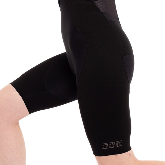 Bioracer Fietsbroek Dames Met Zeem - Fietskleding Dames - Model '2025 Epic' - Zwart - Maat S - Wielrenbroek voor Dames