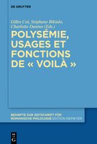 Beihefte zur Zeitschrift fur Romanische Philologie427- Polysémie, usages et fonctions de « voilà »