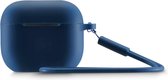 Hama Fantastic feel beschermhoes Geschikt voor Apple Airpods 3e generatie - Blauw