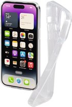 Hama Crystal Clear Cover Hoesje geschikt voor Apple iPhone 14 Pro Max - Flexibel telefoonhoesje - Krasbestendig - Perfecte Pasvorm - Transparant