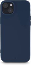 Hama Finest Feel Cover Hoesje geschikt voor Apple iPhone 15 - TPU materiaal - Zijdezacht afwerking - Krasbestendig - Perfecte Pasvorm - Blauw