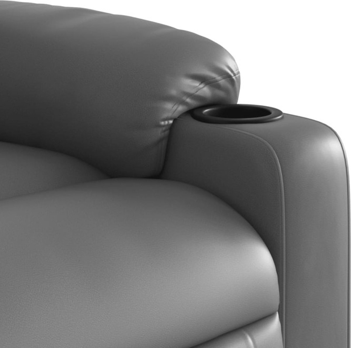 Haba Trading Massagestoel Verstelbaar Elektrisch Kunstleer - afbeelding 2