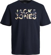 JACK&JONES JJEJEFF CORP LOGO TEE SS O-NECK SN Heren T-shirt - Maat L