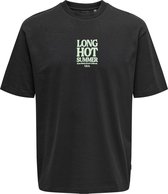 ONLY & SONS ONSKENNY RLX TEXT SS TEE Heren T-shirt - Maat L