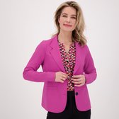 Roze Blazer van Je m'appelle - Dames - Travelstof - Maat 40 - 1 maat beschikbaar
