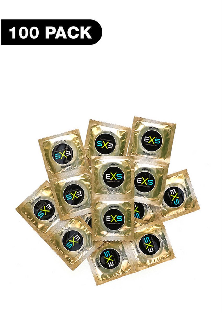 Exs Magnum Condooms – Extra Grote Condooms 100 stuks