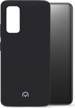 Mobilize Rubber Gelly Telefoonhoesje geschikt voor Xiaomi Redmi Note 10 4G Hoesje Flexibel TPU Backcover - Matt Black