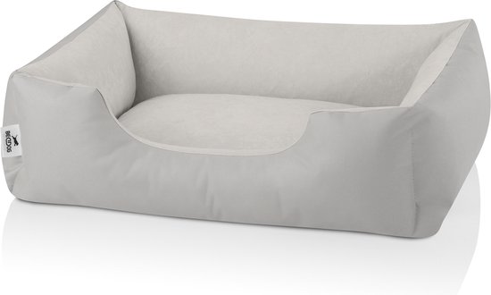 BedDog Medium Hondenbed - Hondenkussen L - Hondenmand Hondensofa Wasbaar - Hondenbedden voor middelgrote honden - Hondenmand Alicante stof en Cordura