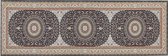 CIVRIL - Loper tapijt - Meerkleurig - 80 x 240 cm - Polyester