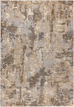 Lalee Monet | Modern Vloerkleed Laagpolig | Beige | Tapijt | Karpet | Nieuwe Collectie 2024 | Hoogwaardige Kwaliteit | 200x290 cm