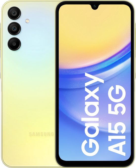 Samsung Galaxy A15 5G - 128GB - Yellow