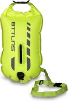 BTTLNS zwemboei voor openwaterzwemmen - Zwem boei met drybag - Compact formaat - Dubbel gelaagd nylon - 20 liter - Amphitrite 1.0 - Groen