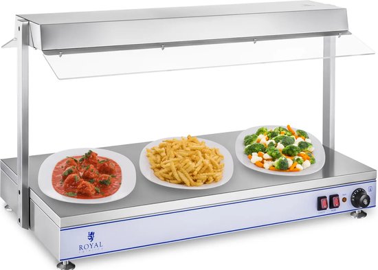 Warmhoudplaat - 3 halogeenlampen - 1.550 W - Royal Catering — afbeelding 5