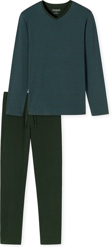 Schiesser pyjama vert foncé - 54