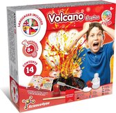 Science4you Volcano Eruption - Ensemble d'expériences - Ensemble d'expériences 14 pièces - 8 expériences - Pour les Enfants à partir de 8 ans