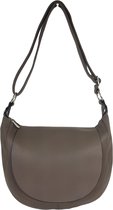 Flora&Co - crossbody schoudertas met flap - taupe