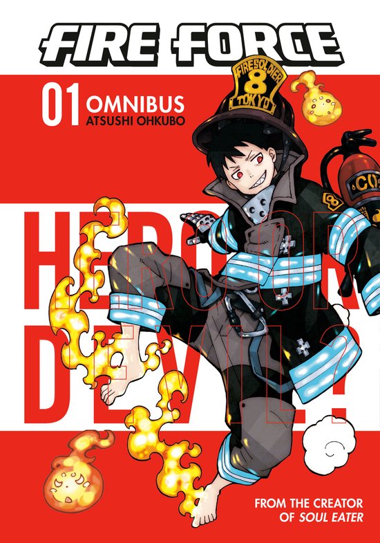 Fire Force Omnibus- Fire Force Omnibus 1 (Vol. 1-3) - cover