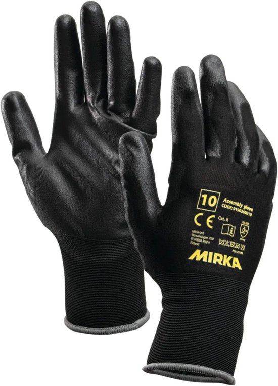 MIRKA Assembly Gloves - Size: 10