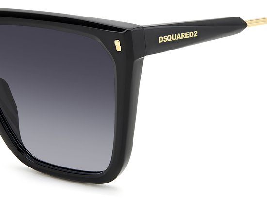 Dsquared2 D2 0135/S Rechthoekig Acetaat Vrouwen Zonnebril van Dsquared2 — afbeelding 3
