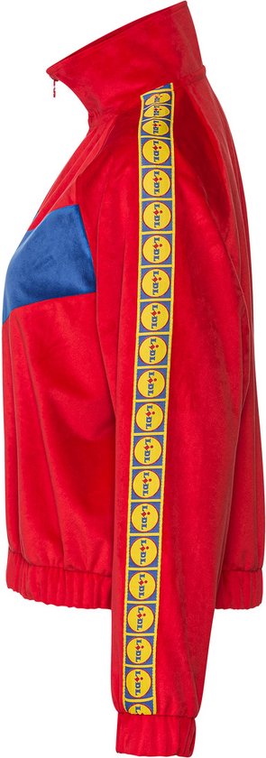 Trainingsjas rood S Lidl Gabber lidl collectie huispak broek carnaval cropped bol