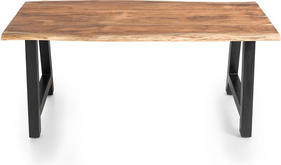 Table de salle à manger Timo Acacia - Rectangulaire - 220x110cm - Hauteur 76,5 cm