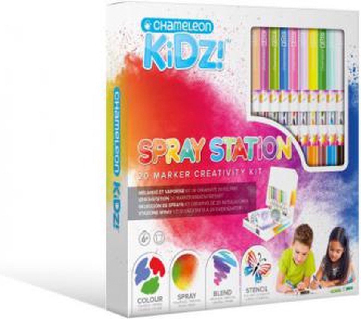 Chameleon KIDZ Spray station 20 markers