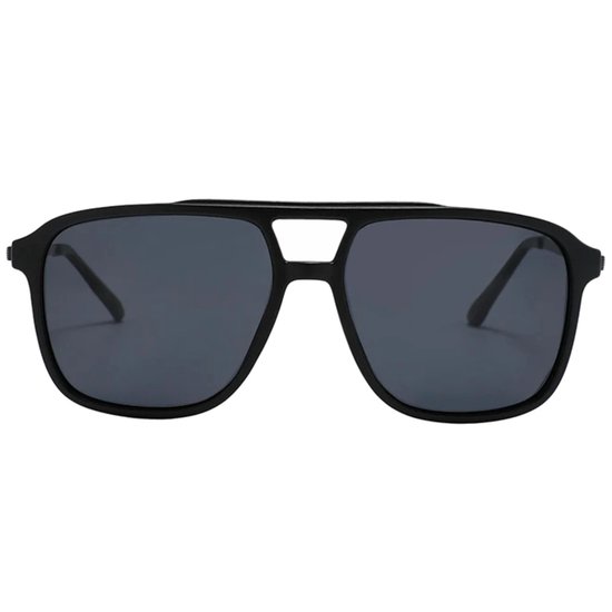 Fako Sunglasses® - Zonnebril Vierkant - Polariserend - Polarized Zonnebril - Heren Zonnebril - Dames Zonnebril - Model Jack - Zwart — afbeelding 3