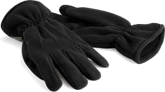 Handschoenen Unisex L/XL Beechfield Black 100% Polyester