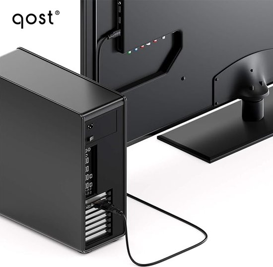 Qost - HDMI naar DVI Adapter / Converter - 24+5 Pin - Qost®