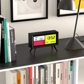 Newgate Spectronoma LCD Alarm Klok - Zwart