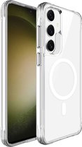 iMoshion Hoesje Geschikt voor Samsung Galaxy S24 Plus Hoesje - iMoshion Rugged Air Geschikt voor MagSafe case - Transparant