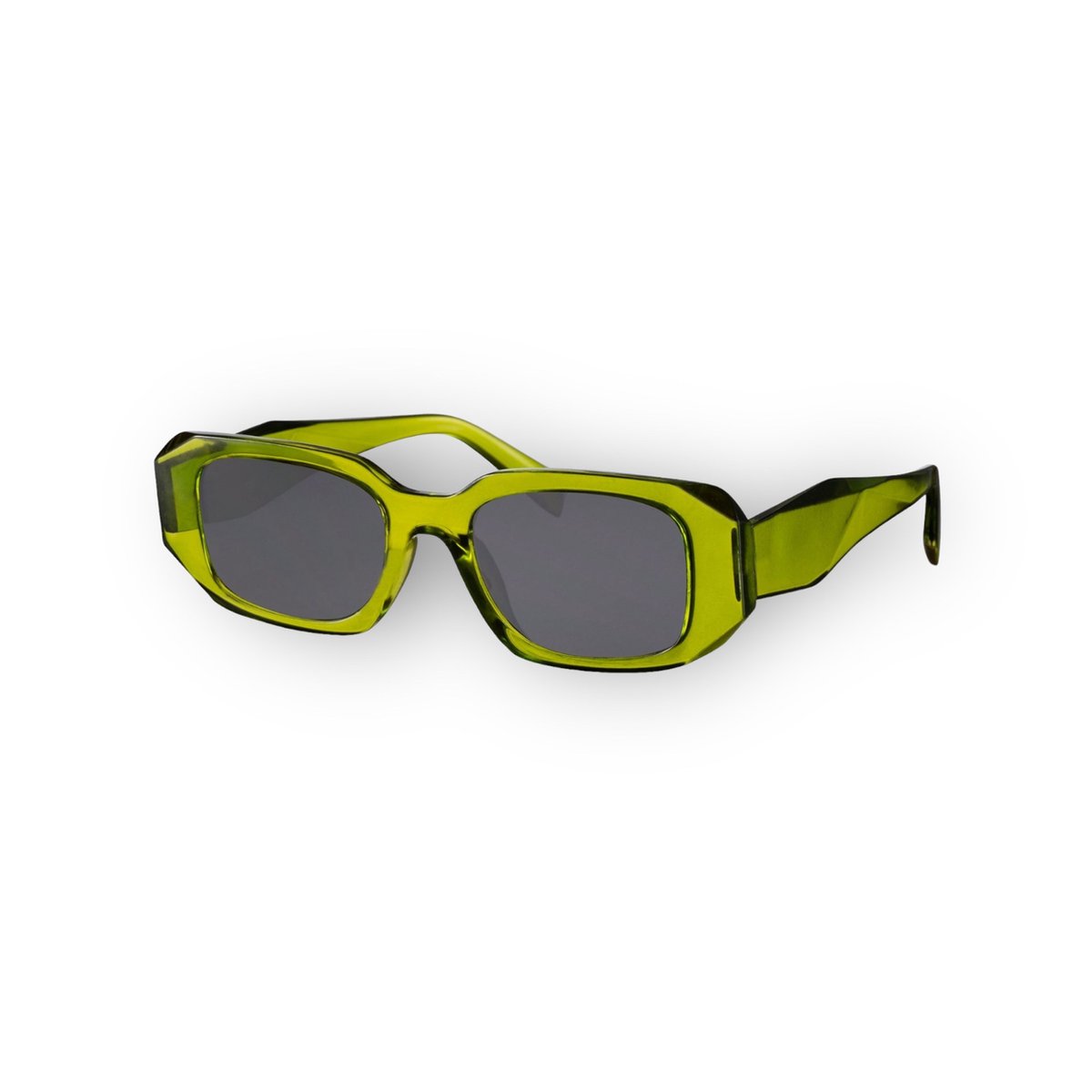 Zonnebril Dames - Dames zonnebril - Zonnebril - Groene bril - Festivalbril - Bril - 100% UV-bescherming – Groen