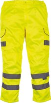 Broek Heren 46 NL (38 UK) Yoko Hi Vis Yellow 80% Polyester, 20% Katoen