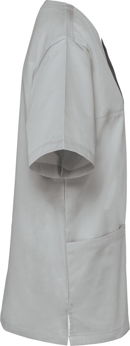 Schort/Tuniek/Werkblouse Unisex M WK. Designed To Work Snow Grey 65% Polyester, 35% Katoen